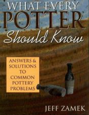 book cover of What Every Potter Should Know: Answers and Solutions to Common Pottery Problems by Jeff Zamek