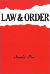 book cover of Law and order by Claude Ollier