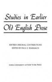 book cover of Studies in Earlier Old English Prose by [multiple authors]