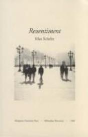 book cover of El Resentimiento En La Moral by Max Scheler