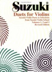 book cover of Suzuki: Duets for Violins by Shinichi Suzuki