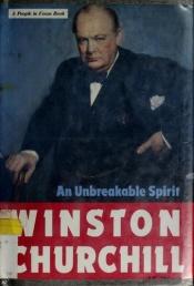 book cover of Winston Churchill, an unbreakable spirit by J. E. Driemen