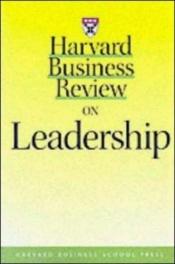 book cover of Harvard Business Review on Leadership (Harvard Business Review Paperback Series) by Henry Mintzberg