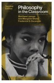 book cover of Philosophy in the classroom by Matthew Lipman