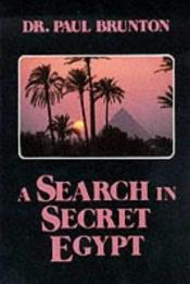 book cover of A Search in Secret Egypt by Paul Brunton