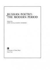 book cover of Russian Poetry, the Modern Period by John Glad