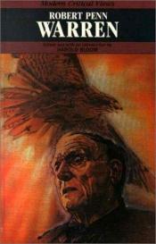 book cover of Robert Penn Warren (Bloom's Modern Critical Views) by Harold Bloom