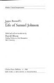 book cover of James Boswell's the Life of Samuel Johnson (Modern Critical Interpretations) by Harold Bloom