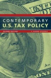 book cover of Contemporary U.S. Tax Policy by C. Eugene Steuerle