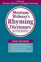 book cover of Merriam-Webster's Rhyming Dictionary: Rhymes for the Times (Dictionary) by Websters