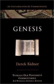 book cover of Genesis: an introduction and commentary by Derek Kidner