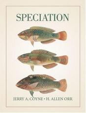 book cover of Speciation by Jerry A. Coyne