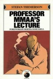 book cover of Professor Mmaa's lecture by Stefan Themerson
