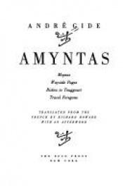 book cover of Amyntas by André Gide