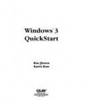 book cover of Windows 3 QuickStart by Ron Person