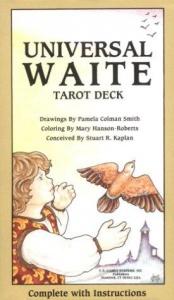 book cover of Universal Waite Tarot Deck by Stuart R. Kaplan