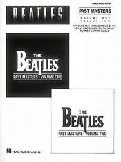 book cover of Past Masters - Volume One [sound recording] by The Beatles