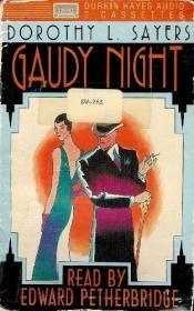 book cover of Gaudy Night [abridged audio] by Dorothy Leigh Sayers