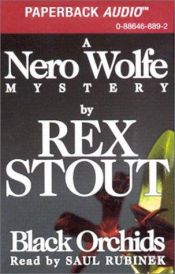 book cover of Mustad orhideed by Rex Stout