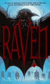 book cover of Raven inscribed by S. Andrew Swann
