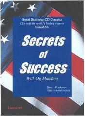 book cover of Secrets of Success by Og Mandino