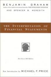 book cover of The interpretation of financial statements by Benjamin Graham