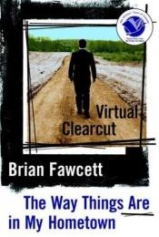 book cover of Virtual Clearcut or the Way Things Are in My Hometown by Brian Fawcett