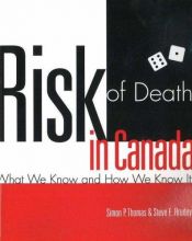book cover of Risk of Death in Canada: What We Know and How We Know It by Simon P. Thomas