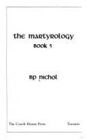 book cover of Martyrology Book 5 by B. P Nichol