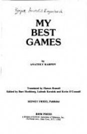 book cover of My Best Games by Anatoly Karpov