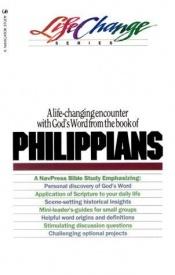 book cover of Philippians (LifeChange Series) #759 by Nav Press