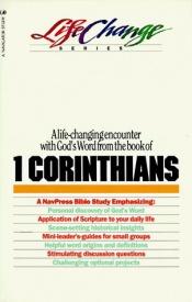 book cover of 1 Corinthians (Lifechange Series) by Nav Press