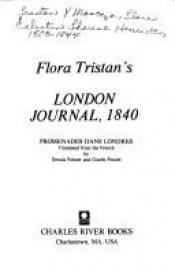 book cover of Flora Tristan's London journal, 1840 = Promenades dans Londres by Flora Tristan