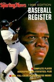 book cover of Baseball Register, 1998 by Sporting News
