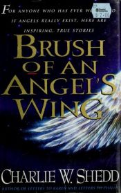 book cover of Brush of an angel's wing by Charlie W Shedd