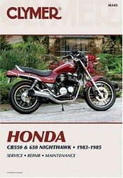 book cover of Honda Cb550 and 650 Nighthawk 1983 1985 by Ed Scott