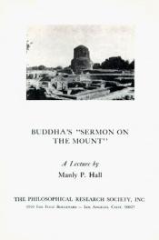 book cover of Buddha's "Sermon on the Mount by Manly P. Hall