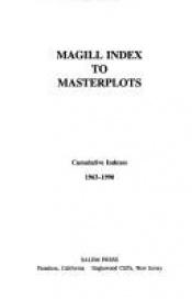book cover of Magill index to masterplots by Frank N. Magill