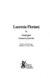book cover of Lucrezia Floriani by ז'ורז' סאנד