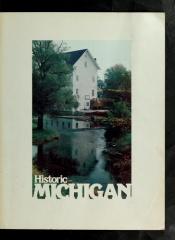 book cover of Historic Michigan by Robert D. Shangle