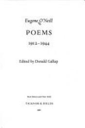 book cover of POEMS 1912 1944 by Eugene O'Neill