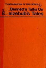 book cover of John G. Bennett's Talks on Beelzebub's Tales by John G. Bennett