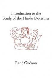 book cover of Introduction to the Study of the Hindu doctrines by René Guénon