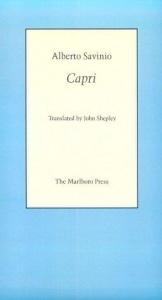 book cover of Capri by Alberto Savinio