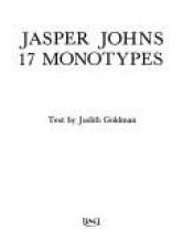 book cover of 17 monotypes by Jasper Johns