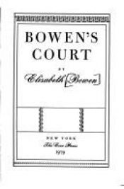 book cover of Bowen's Court (1st ed., dj, inscribed) by Elizabeth Bowen
