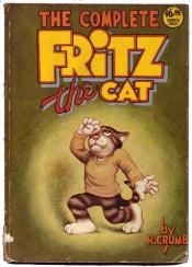 book cover of Fritz the cat by R. Crumb