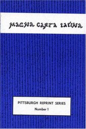 book cover of Magna Carta Latina: The Privilege of Singing, Articulating, and Reading a Language and of Keeping It Alive (Pittsburgh R by Eugen Rosenstock-Huessy