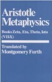 book cover of Metaphysics zeta, eta, theta, iota by Аристотел