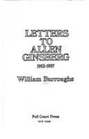 book cover of Letters to Allen Ginsberg, 1953-1957 by 威廉·柏洛兹